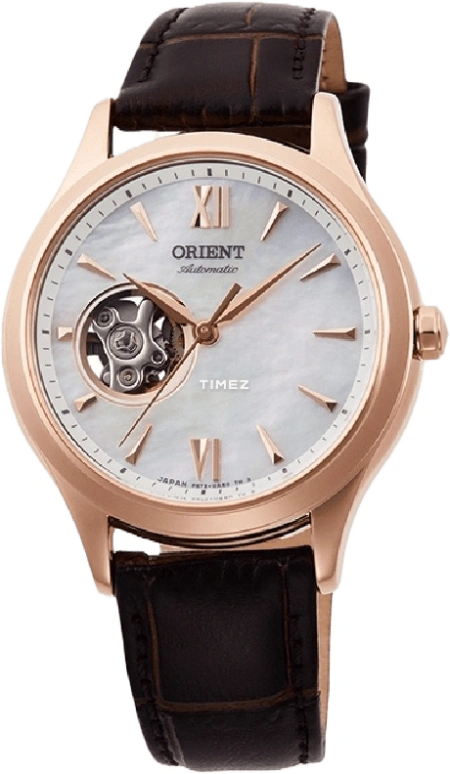 Orient,Other 35.90mm,35.90mm,Stainless Steel,White,Handwound,Glass,Round,RA,RA-AG0022A10B