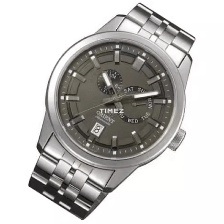 Orient,Other 42mm,42mm,Stainless Steel,Grey,Automatic,Date,Day,SET0S001A0