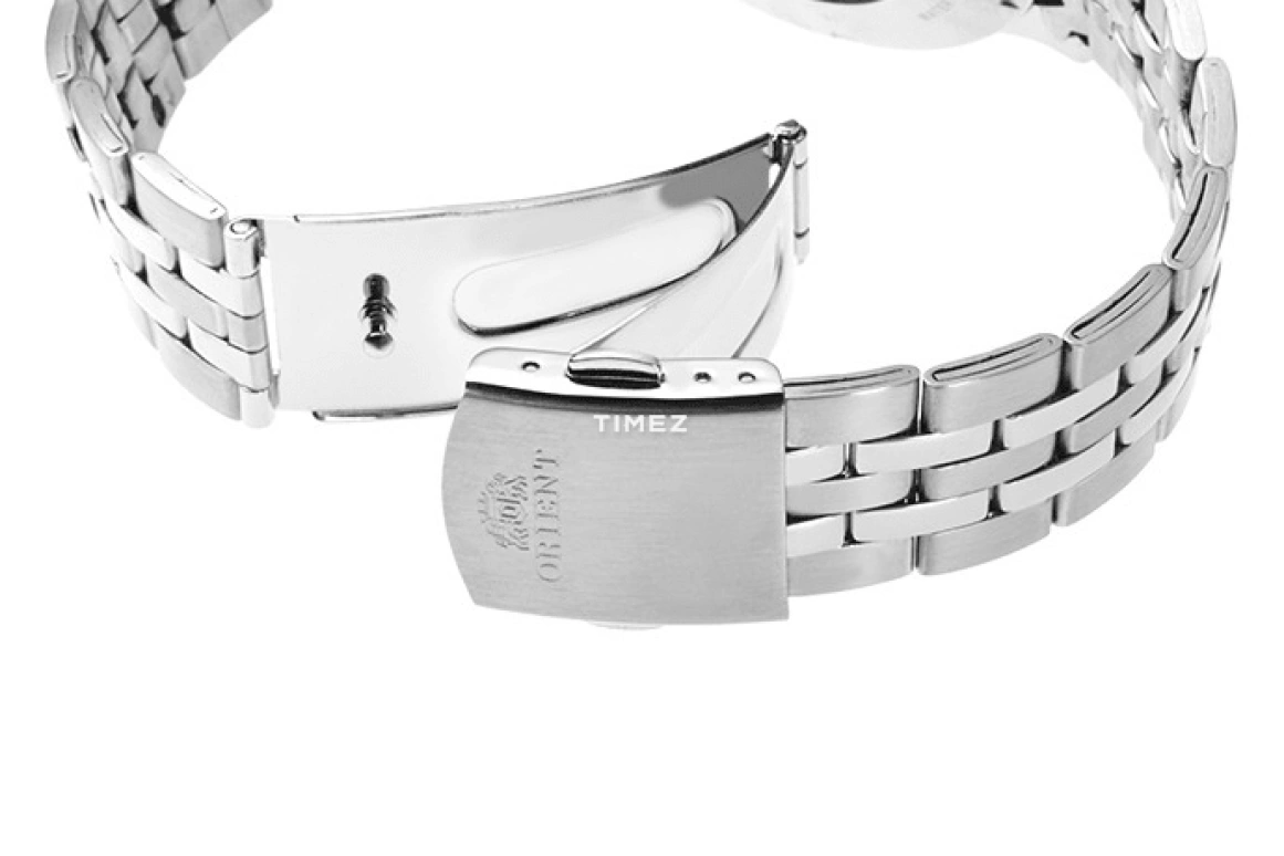 Orient,Contemporary 43mm,43mm,Stainless Steel,Black,Automatic,Date,Day,AL00002B