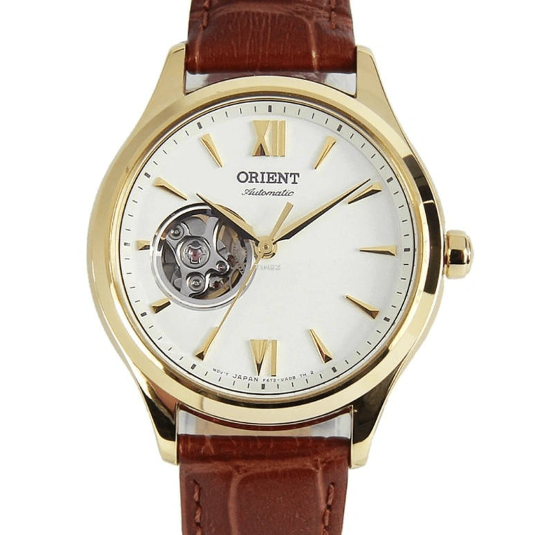 Orient,Other 36mm,36mm,Stainless Steel,White,Automatic,Glass,Round,RA,RA-AG0024S