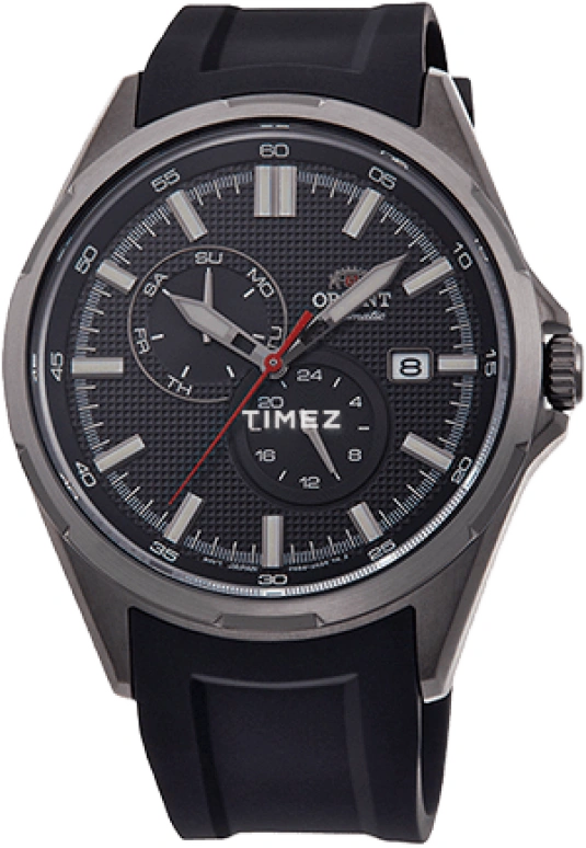 Orient,Sports 42.60mm,42.60mm,Stainless Steel,Black,Handwound,Date,Day,RA,RA-AK0605B
