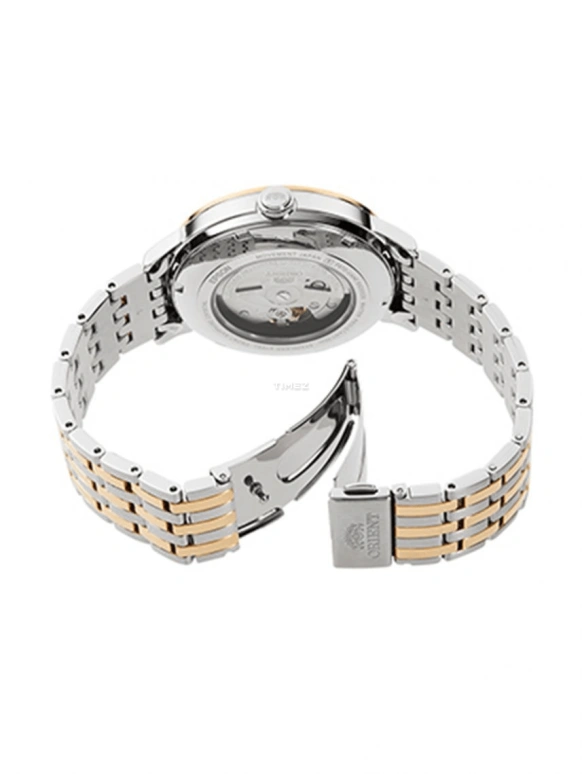 Orient,Classic 42.40mm,42.40mm,Stainless Steel,White,Automatic,Day,Sapphire,Crystal Glass,RA,RA-AC0J07S10B