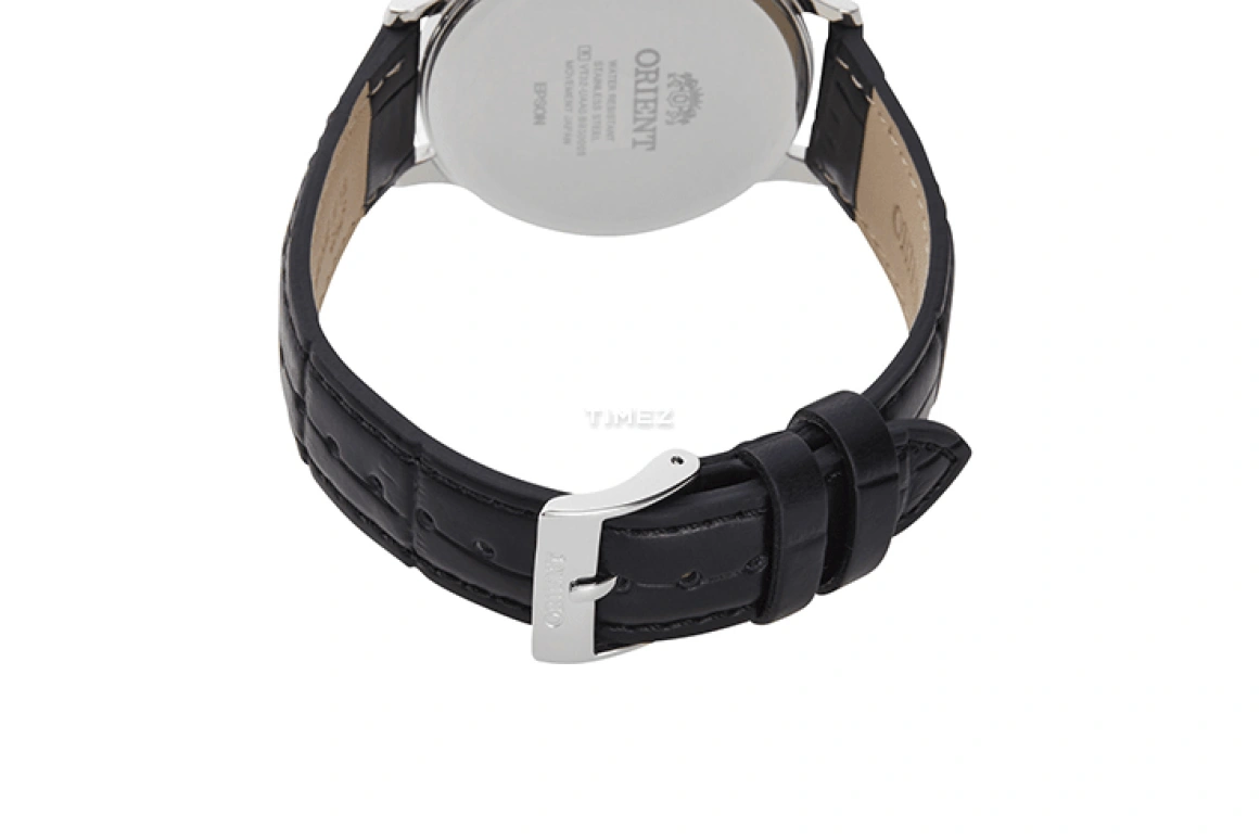 Orient,Classic 39mm,39mm,Stainless Steel,White,Quartz,Day,Glass,RF,RF-QD0006S