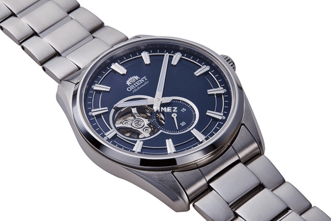 Orient,Classic 40.80mm,40.80mm,Stainless Steel,Blue,Automatic,Sapphire,Round,RA,RA-AR0003L