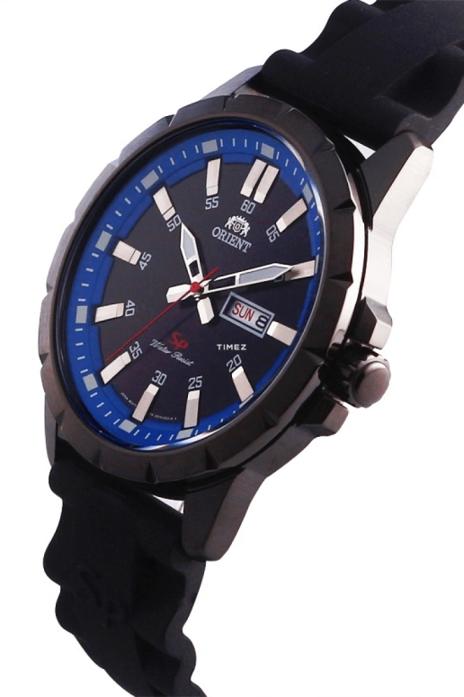 Orient,Sports 43mm,43mm,Stainless Steel,Blue,Quartz,Date,Day,FUG1X008B