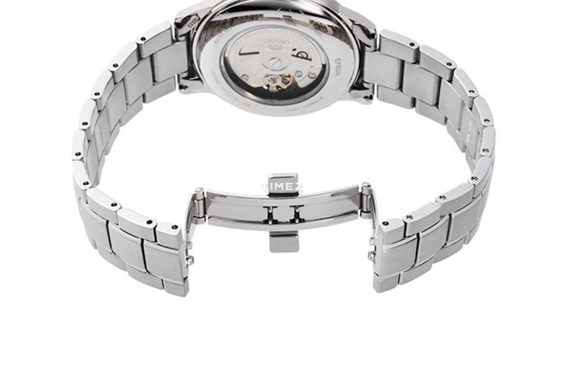 Orient,Other 40.50mm,40.50mm,Stainless Steel,Black,Handwound,Automatic,Day,Glass,RA,RA-AC0006B