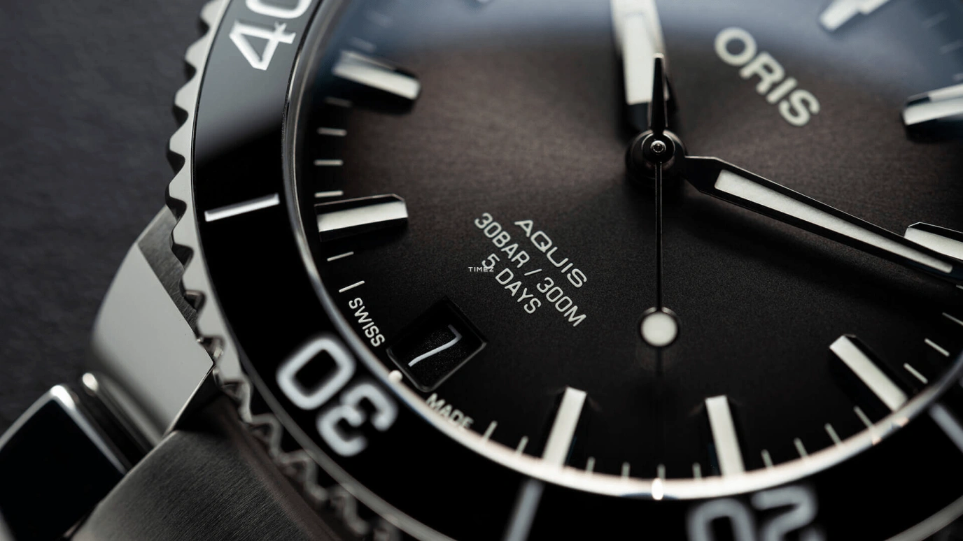 Oris,Aquis 41.50mm,41.50mm,Stainless Steel,Grey,Automatic,Day,Sapphire,Crystal Glass,01 400 7769 4154,01 400 7769 4154-07 8 22 09PEB