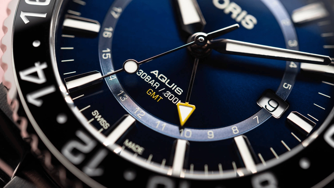 Oris,Aquis 43.50mm,43.50mm,Stainless Steel,Blue,Automatic,Day,Dule Time,01 798 7754 4135,01 798 7754 4135-07 8 24 05PEB