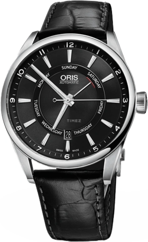 Oris,Artix 42mm,42mm,Stainless Steel,Black,Sapphire,Round,01 755 7691 4054,01 755 7691 4054-07 5 21 81FC