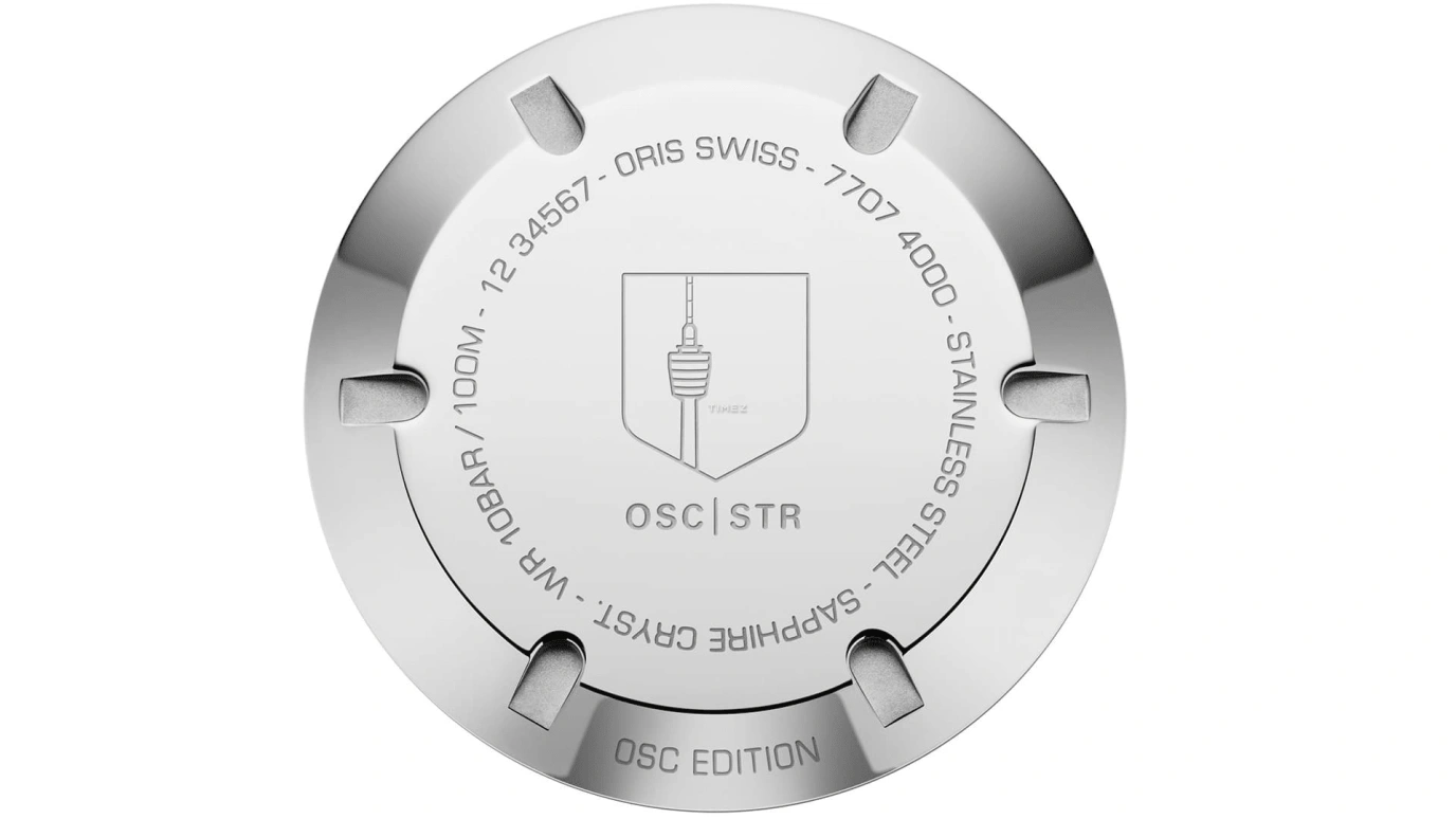 Oris,Divers 40mm,40mm,Stainless Steel,White,Automatic,38hours,In-house Caliber,01 733 7707 4051 OSC,01 733 7707 4051 OSC-STR-Set