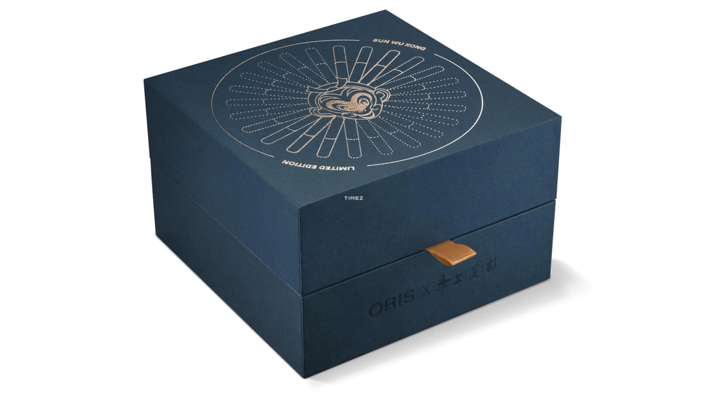 Oris,Other 41.50mm,41.50mm,Stainless Steel,Blue,Automatic,Day,Sapphire,Crystal Glass,01 733 7766 4185,01 733 7766 4185-Set