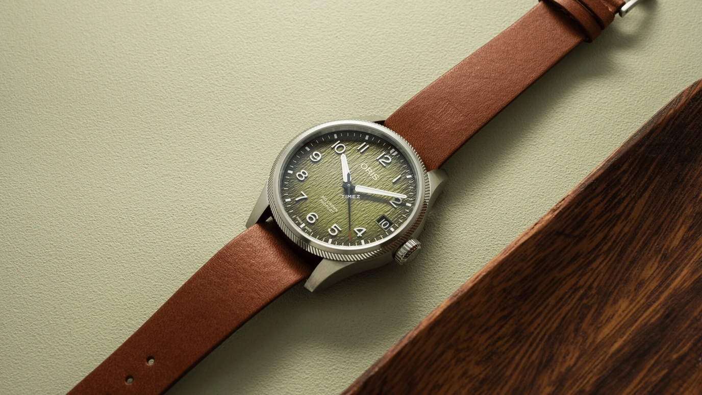 Oris,Air Rescue 41mm,41mm,Stainless Steel,Green,Automatic,Day,38hours,01 751 7761 4187,01 751 7761 4187-Set