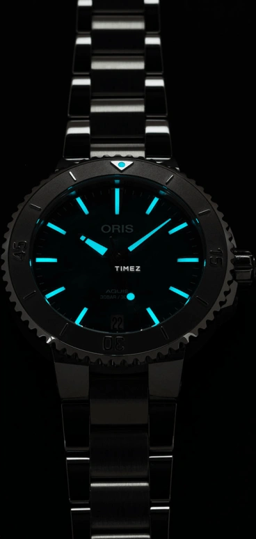 Oris,Aquis 36.50mm,36.50mm,Stainless Steel,Green,Automatic,Day,41hours,01 733 7770 4137,01 733 7770 4137-07 8 18 05P
