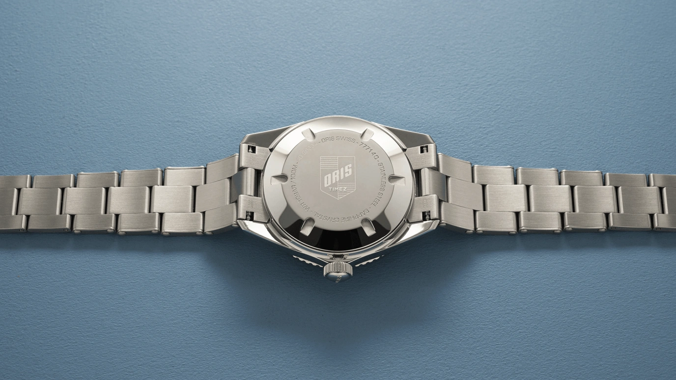 Oris,Divers 65 38mm,38mm,Stainless Steel,Blue,Automatic,Day,Sapphire,Crystal Glass,01 733 7771 4055,01 733 7771 4055-07 8 19 18