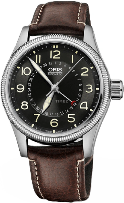 Oris,Big Crown 40mm,40mm,Stainless Steel,Black,Automatic,Date,38hours,01 754 7679 4064,01 754 7679 4064-07 5 20 78FC