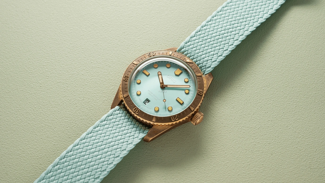 Oris,Divers 65 38mm,38mm,Bronze,Green,Automatic,Day,38hours,01 733 7771 3157,01 733 7771 3157-07 3 19 03BRS