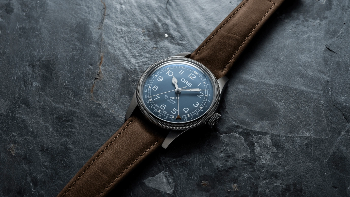 Oris,Big Crown 42mm,42mm,Stainless Steel,Blue,Automatic,Day,41hours,01 754 7785 4065,01 754 7785 4065-07 6 20 10