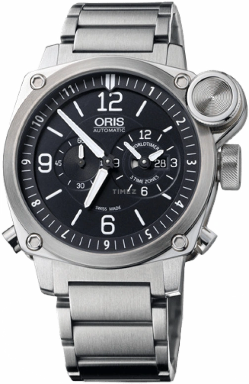 Oris,BC4 42.70mm,42.70mm,Stainless Steel,Black,Automatic,Date,38hours,01 690 7615 4164,01 690 7615 4164-07 8 22 58