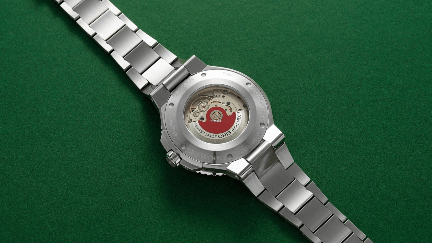 Oris,Aquis 43.50mm,43.50mm,Stainless Steel,Green,Automatic,Day,41hours,01 733 7789 4157,01 733 7789 4157-07 8 23 04PEB