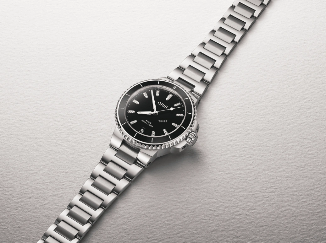 Oris,Aquis 36.50mm,36.50mm,Stainless Steel,Ceramic,Black,Automatic,Day,41hours,01 733 7792 4194,01 733 7792 4194-07 8 19 05P