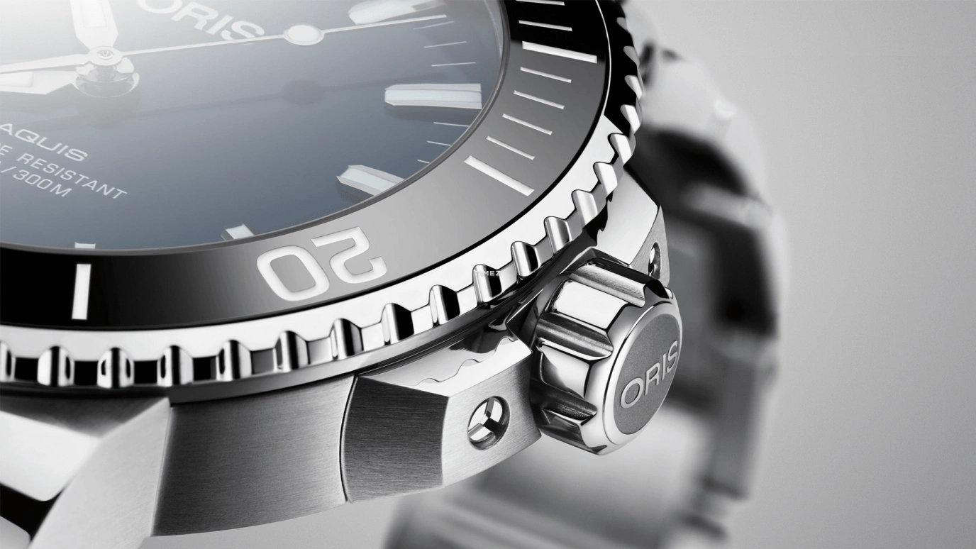 Oris,Aquis 43.50mm,43.50mm,Stainless Steel,Blue,Automatic,Day,Sapphire,Crystal Glass,01 733 7730 4135,01 733 7730 4135-07 4 24 65EB