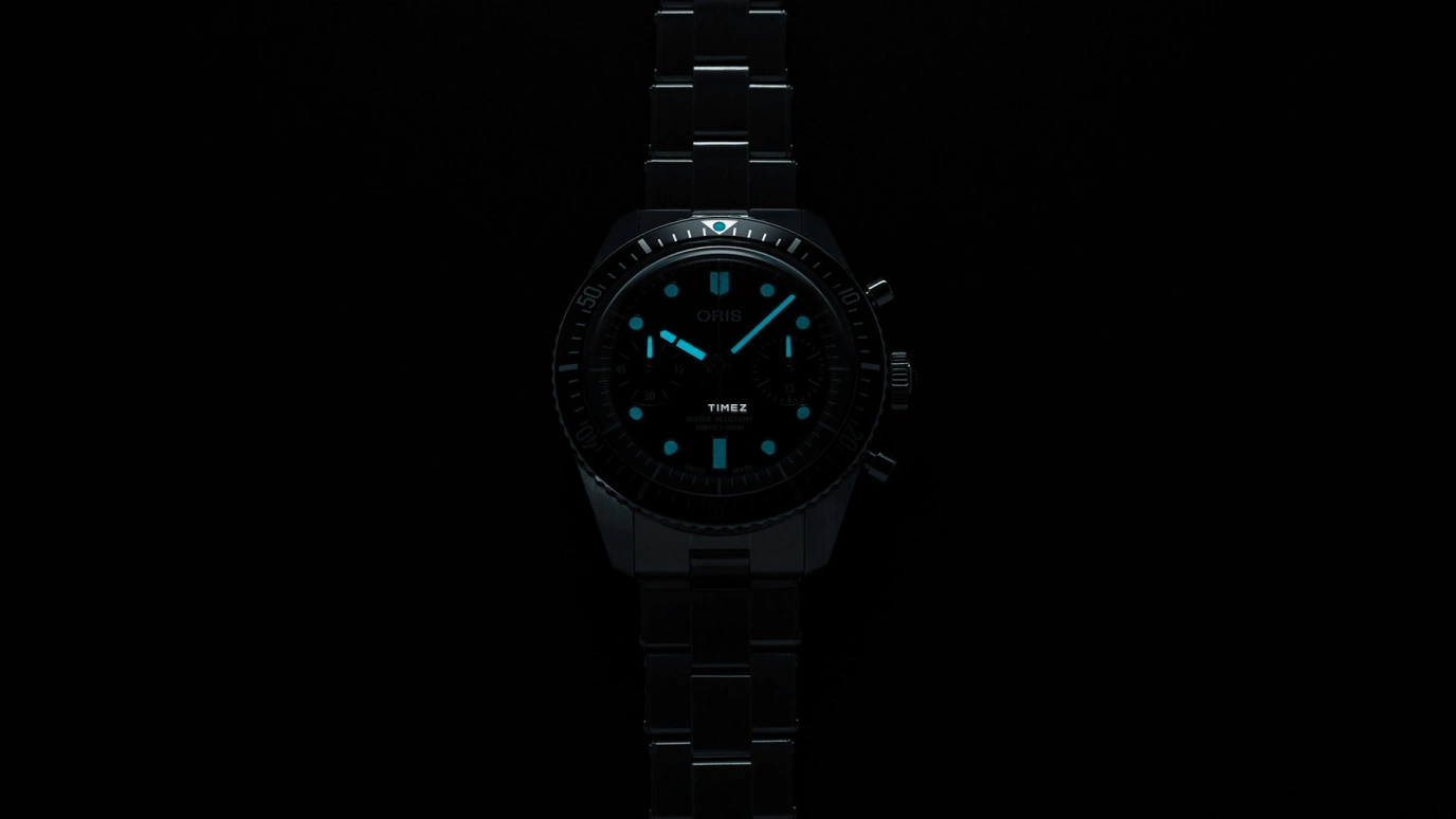 Oris,Divers 65 40mm,40mm,Stainless Steel,Black,Automatic,Chronograph,Sapphire,Crystal Glass,01 771 7791 4054,01 771 7791 4054-07 8 20 18