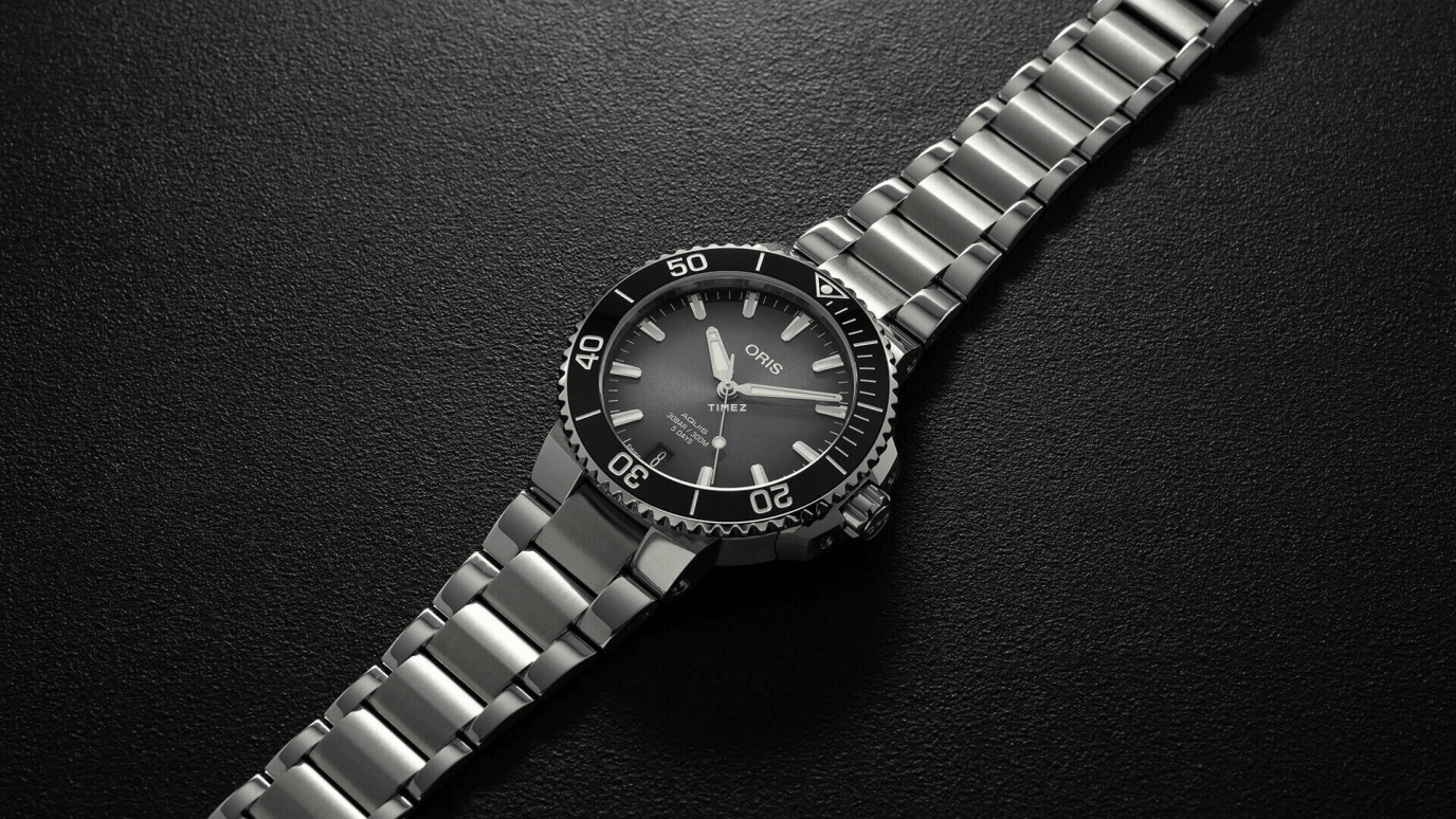 Oris,Aquis 41.50mm,41.50mm,Stainless Steel,Grey,Automatic,Day,Sapphire,Crystal Glass,01 400 7769 4154,01 400 7769 4154-07 8 22 09PEB