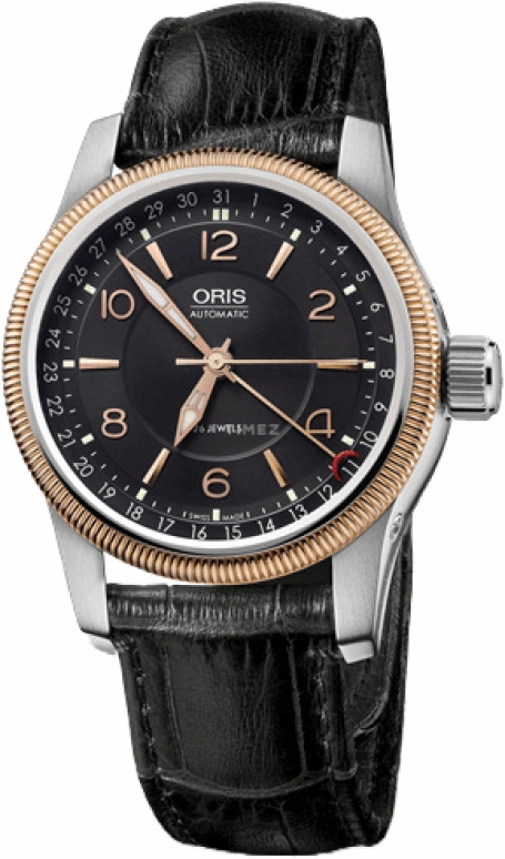 Oris,Big Crown 40mm,40mm,Stainless Steel,Black,Automatic,Date,38hours,01 754 7628 4364,01 754 7628 4364-07 5 20 76FC