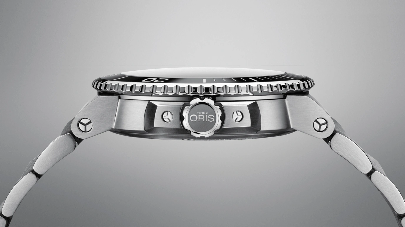 Oris,Aquis 43.50mm,43.50mm,Stainless Steel,Blue,Automatic,Day,Sapphire,Crystal Glass,01 733 7730 4135,01 733 7730 4135-07 4 24 65EB