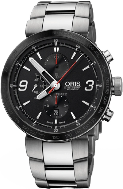 Oris,TT1 45mm,45mm,Ceramic,Stainless Steel,Black,Automatic,Chronograph,Date,01 674 7659 4174,01 674 7659 4174-07 8 25 10