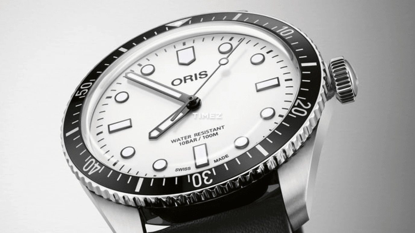 Oris,Divers 40mm,40mm,Stainless Steel,White,Automatic,38hours,In-house Caliber,01 733 7707 4051 OSC,01 733 7707 4051 OSC-SEA-Set