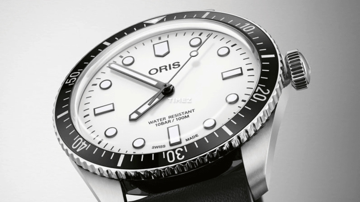 Oris,Divers 40mm,40mm,Stainless Steel,White,Automatic,38hours,In-house Caliber,01 733 7707 4051 OSC,01 733 7707 4051 OSC-MIL-Set
