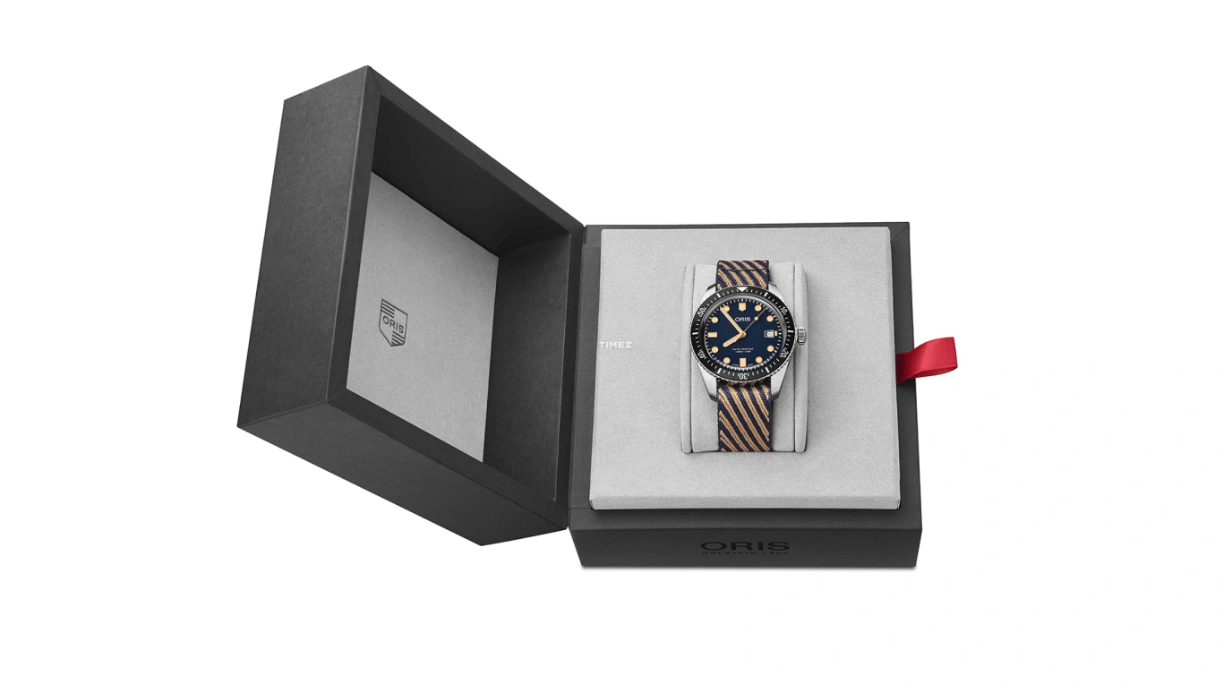 Oris,Divers 42mm,42mm,Stainless Steel,Blue,Automatic,Day,38hours,01 733 7720 4035,01 733 7720 4035-07 5 21 13
