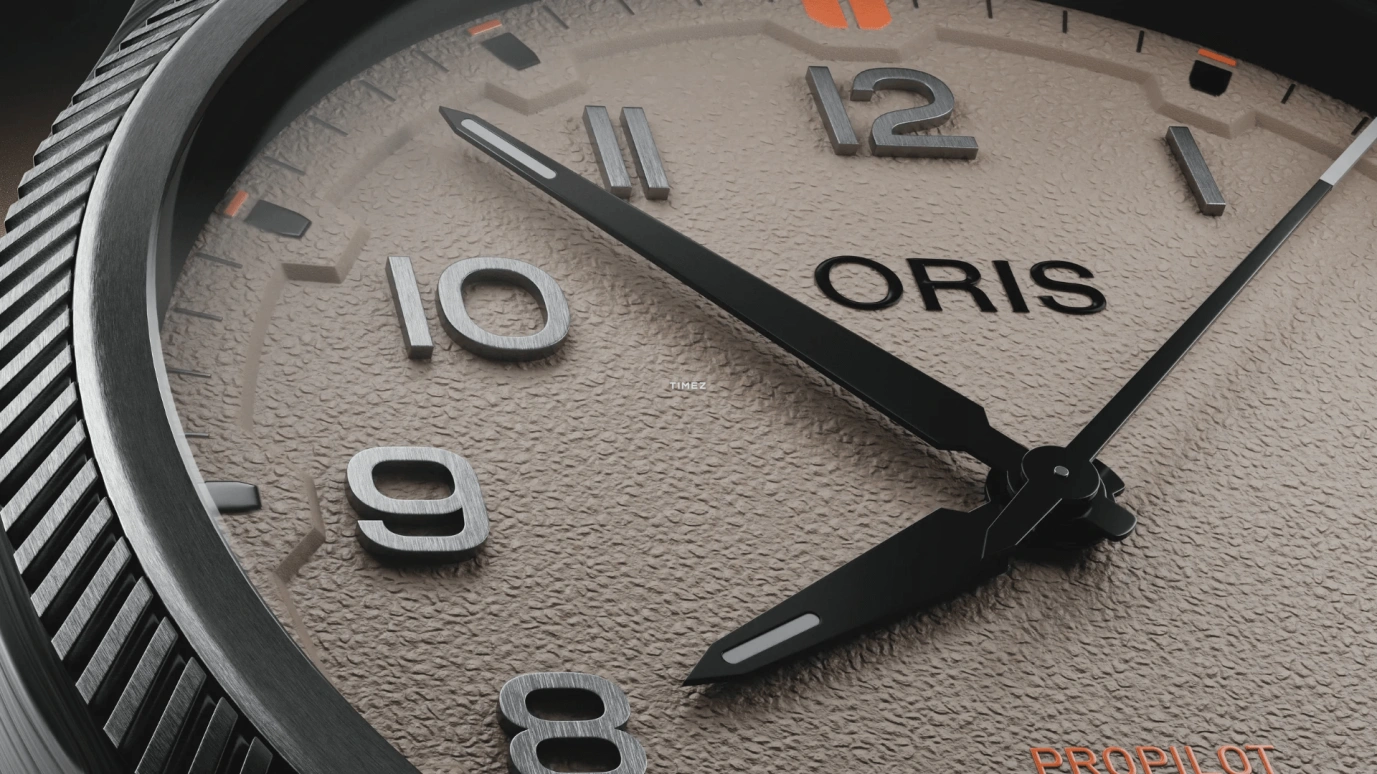 Oris,ProPilot 41mm,41mm,Carbon,Stainless Steel,Sand,Automatic,Day,41hours,01 733 7802 8766,01 733 7802 8766-07 4 20 30GLC