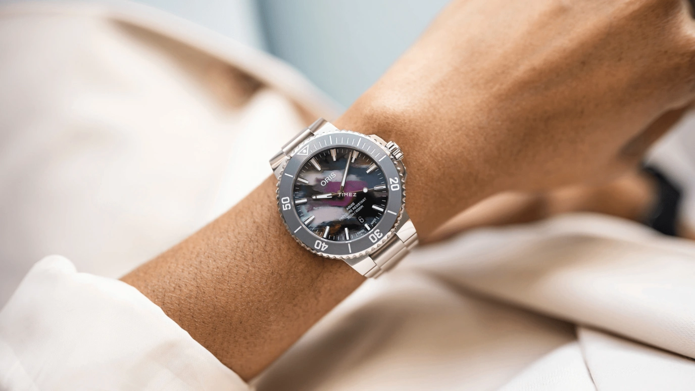 Oris,Aquis 41.50mm,41.50mm,Stainless Steel,Multi-Color,Automatic,Day,41hours,01 733 7787 4150,01 733 7787 4150-07 8 22 04PEB