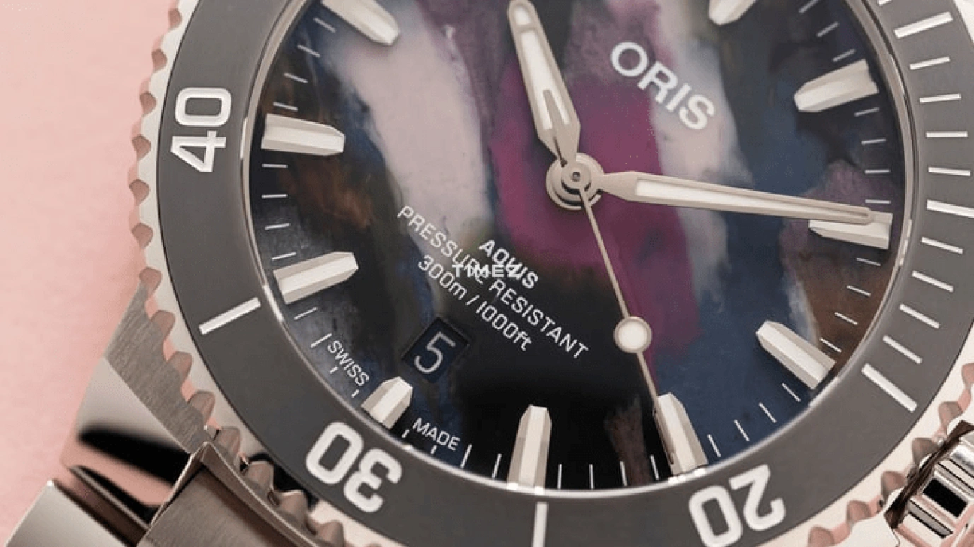 Oris,Aquis 41.50mm,41.50mm,Stainless Steel,Multi-Color,Automatic,Day,41hours,01 733 7787 4150,01 733 7787 4150-07 8 22 04PEB