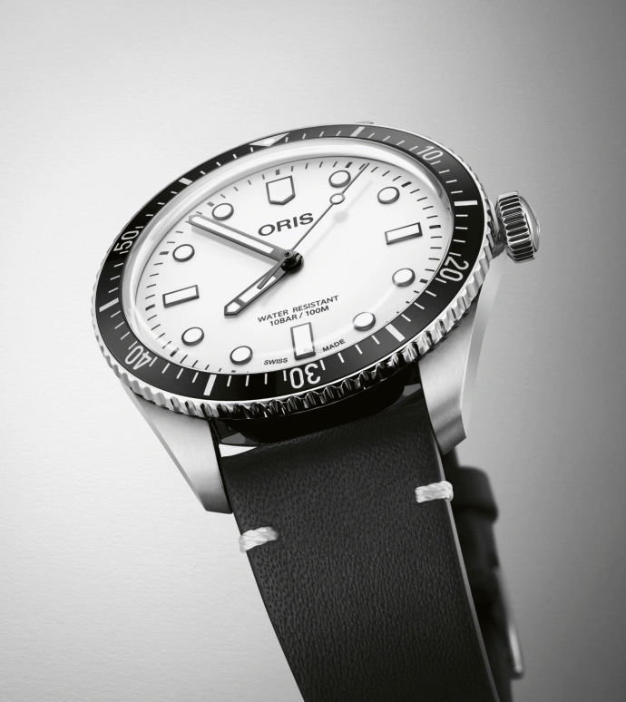Oris,Divers 40mm,40mm,Stainless Steel,White,Automatic,38hours,In-house Caliber,01 733 7707 4051 OSC,01 733 7707 4051 OSC-SEA-Set
