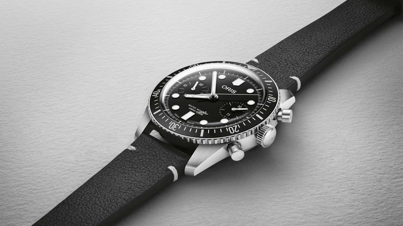Oris,Divers 65 40mm,40mm,Stainless Steel,Black,Automatic,Chronograph,Sapphire,Crystal Glass,01 771 7791 4054,01 771 7791 4054-07 6 20 01