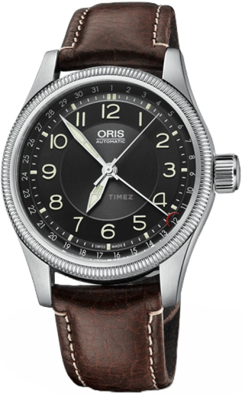 Oris,Big Crown 40mm,40mm,Stainless Steel,Black,Automatic,Date,38hours,01 754 7679 4034,01 754 7679 4034-07 5 20 78FC