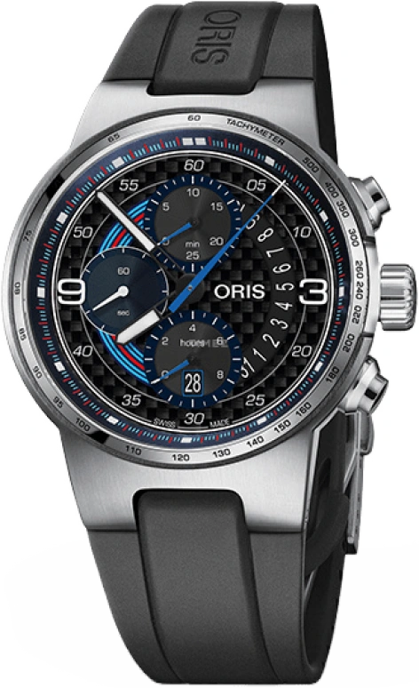 Oris,Williams 44mm,44mm,Stainless Steel,Black,Automatic,Chronograph,Day,Anti-magnetic,01 774 7717 4184,01 774 7717 4184-SET RS