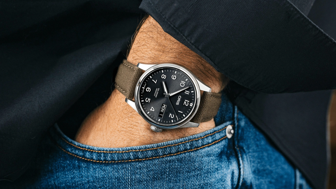 Oris,ProPilot 44mm,44mm,Stainless Steel,Grey,Automatic,Date,Day,01 752 7760 4063,01 752 7760 4063-07 5 22 07LC