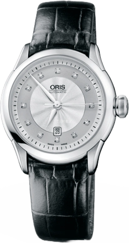 Oris,Artelier 31mm,31mm,Stainless Steel,Silver,Automatic,Date,38hours,01 561 7604 4091,01 561 7604 4091-07 5 16 71FC