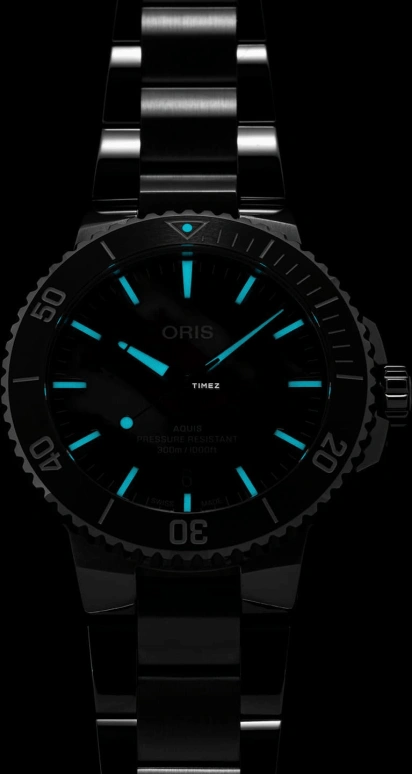 Oris,Aquis 41.50mm,41.50mm,Stainless Steel,Multi-Color,Automatic,Day,41hours,01 733 7787 4150,01 733 7787 4150-07 8 22 04PEB