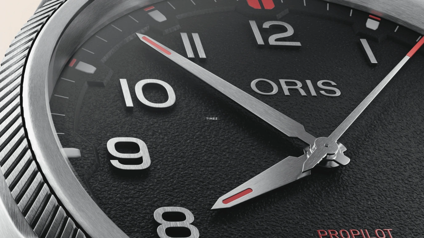 Oris,ProPilot 41mm,41mm,Stainless Steel,Black,Automatic,Day,41hours,01 733 7805 4164,01 733 7805 4164-07 6 20 14LC