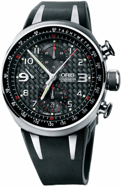 Oris,TT3 42.50mm,42.50mm,Titanium,Black,Automatic,Chronograph,Day,01 674 7587 7264,01 674 7587 7264-07 4 28 02T