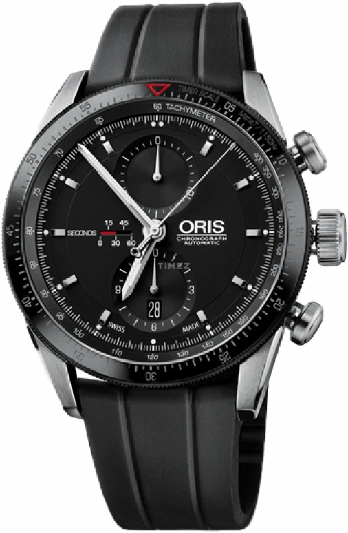Oris,Artix GT 44mm,44mm,Ceramic,Stainless Steel,Black,Automatic,Chronograph,Date,01 674 7661 4434,01 674 7661 4434-07 4 22 20FC