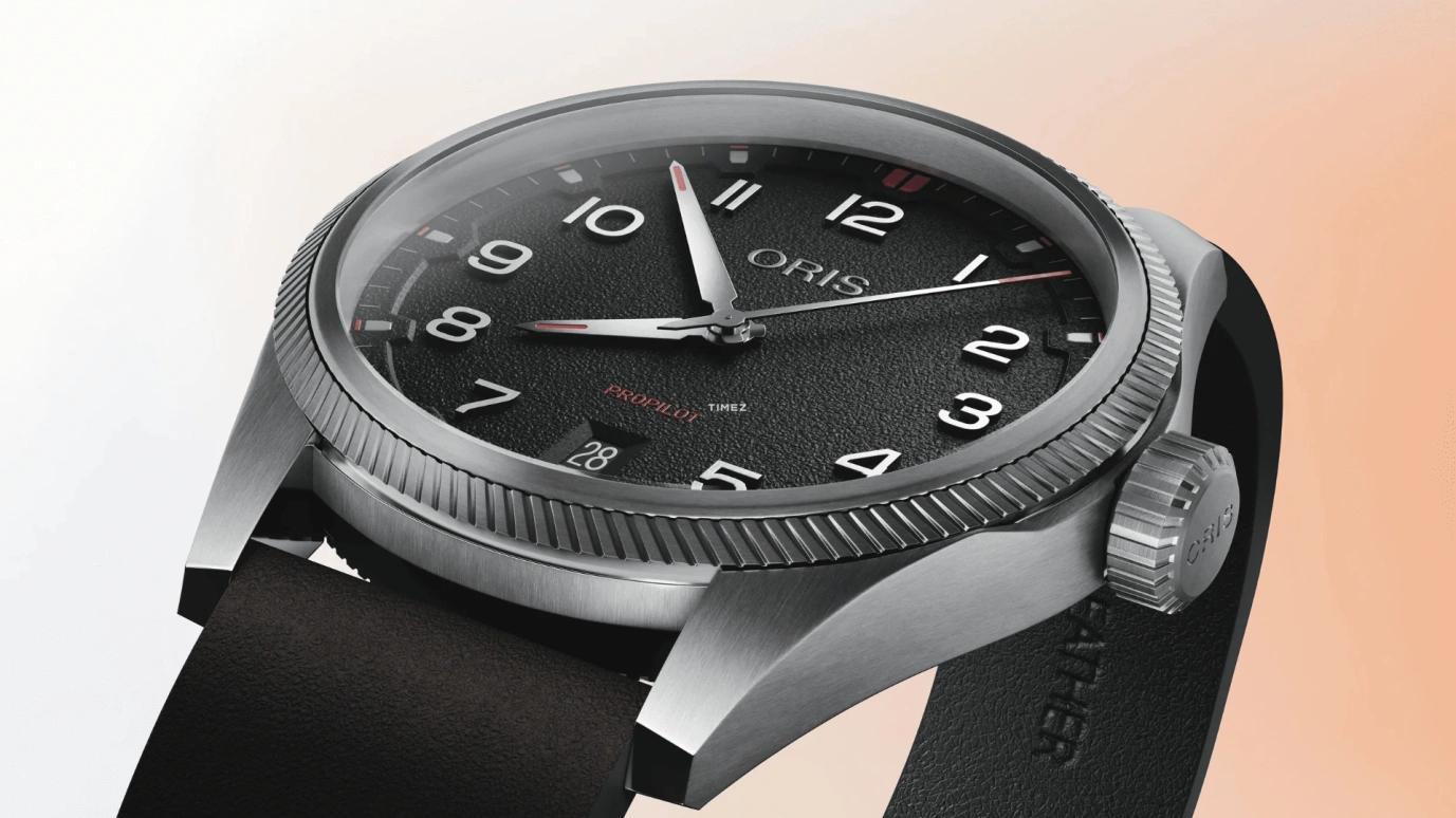 Oris,ProPilot 41mm,41mm,Stainless Steel,Black,Automatic,Day,41hours,01 733 7805 4164,01 733 7805 4164-07 6 20 14LC