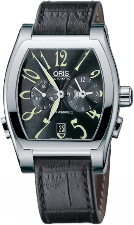 Oris,Tonneau 38.50mm,38.50mm,Stainless Steel,Black,Automatic,Date,38hours,01 690 7540 4064,01 690 7540 4064-07 5 20 44FC