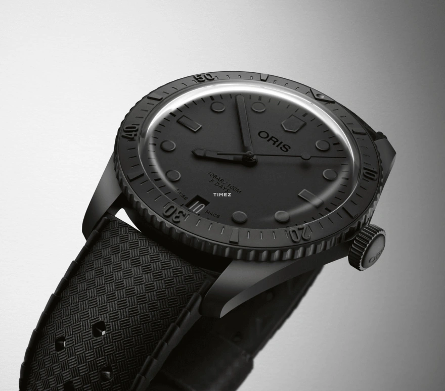 Oris,Divers 40mm,40mm,Stainless Steel,Black,Automatic,Day,Sapphire,Crystal Glass,01 400 7794 4784,01 400 7794 4784-Set