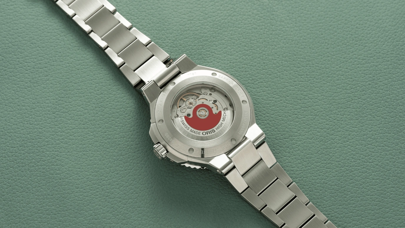 Oris,Aquis 41.50mm,41.50mm,Stainless Steel,Green,Automatic,Day,41hours,01 733 7787 4157,01 733 7787 4157-07 8 22 04PEB